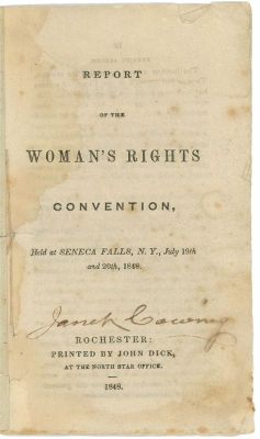 Seneca Falls Sözleşmesi: Kadın Hakları Üzerine 1848'de Yapılan Devrim niteliğinde Bir Toplantı